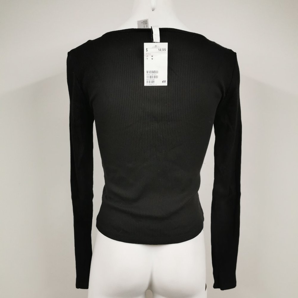H&M Divided Ribbed Top - Picture 2 of 4